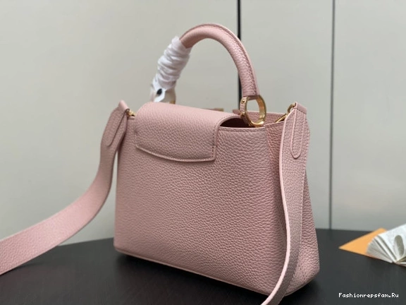 FS CHEAP CAPUCINES VUITTON BB-27*18*9CM LOUIS 0725